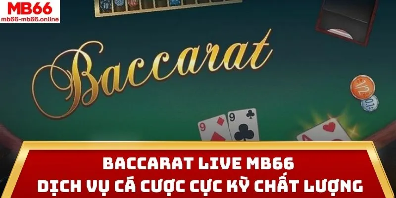 Baccarat Live MB66 - Dịch Vụ Cá Cược Cực Kỳ Chất Lượng